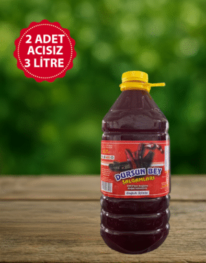 2 adet acılı 3 litre Şalgam suyu