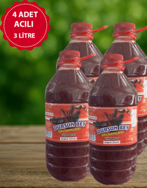 6 adet acısız 3 litre Şalgam suyu