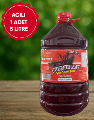 5 litre acısız şalgam